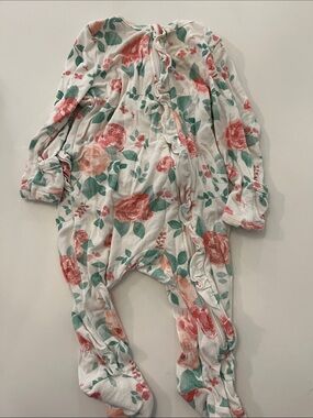 Angel Dear 3-6 month Zip Front Baby Footed Sleeper